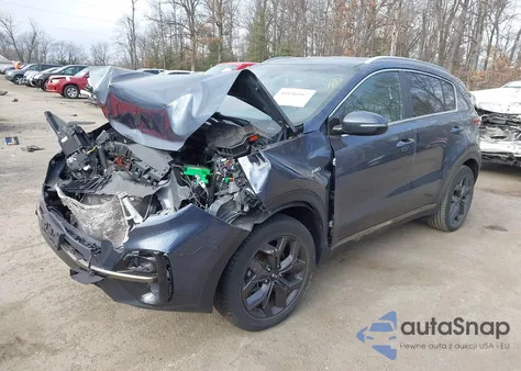 2020 Kia Sportage S из США, поврежденный, VIN KNDP6CAC9L7701901